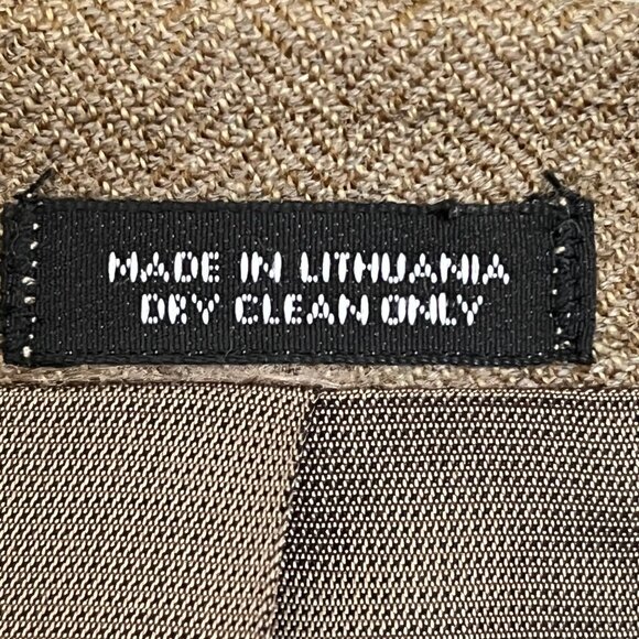 Oscar De La Renta Mens Camel Brown Lambs Wool Cashmere Sport Coat‎ Blazer 42R - Picture 11 of 12